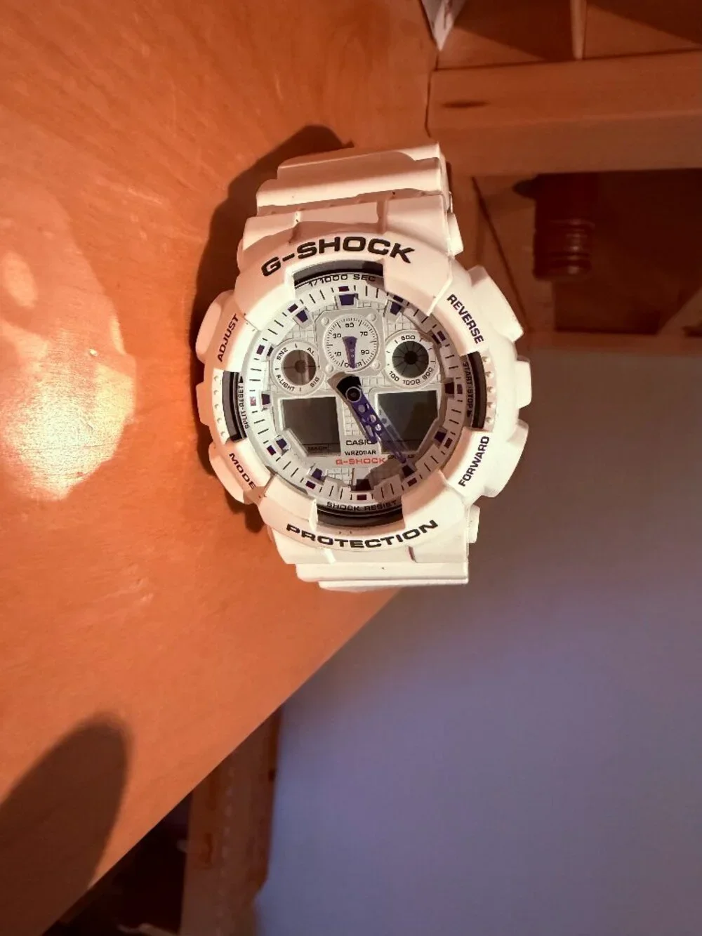 Casio G-Shock White Sport Watch Module No. 5081